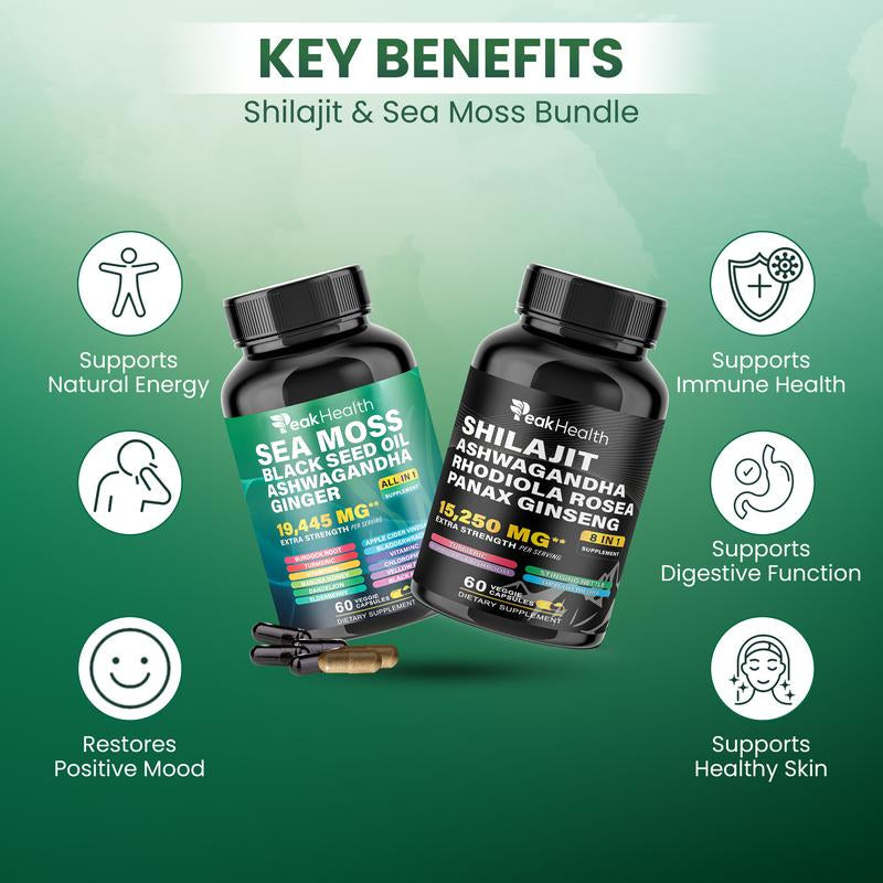 Sea Moss & Shilajit Dynamic Vitality