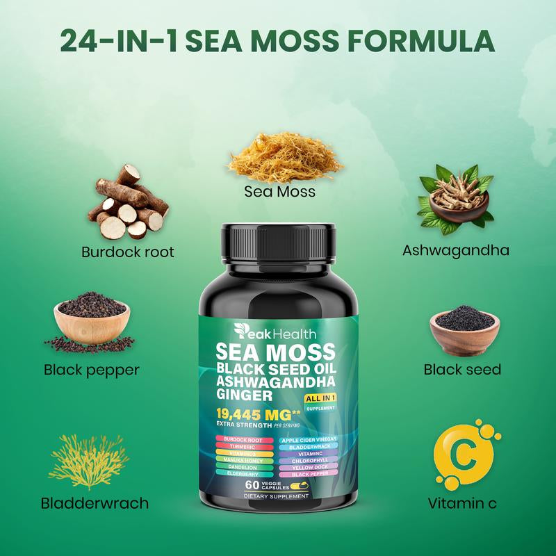 Sea Moss & Shilajit Dynamic Vitality