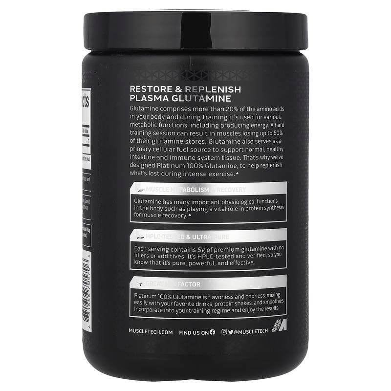 Platinum 100 Glutamine Powder 300g